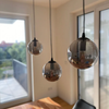 GIGI 5 BL GRAFIT 937/5 lampa pająk nowoczesna klosze kule kolory DESIGN