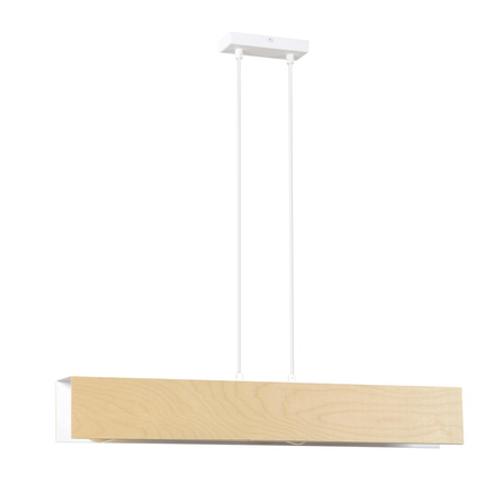 CARLO 3 WHITE 611/3 oryginalna lampa wisząca biała styl skandynawski