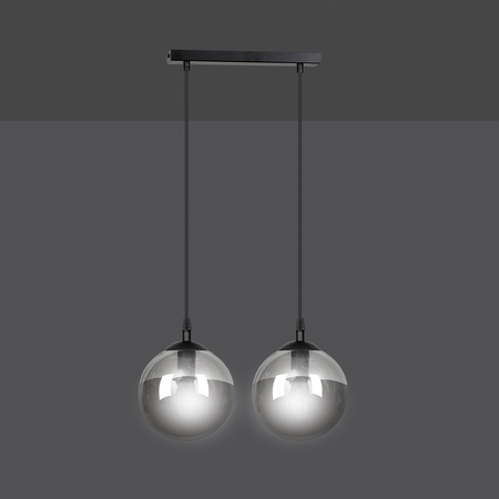 COSMO 2 BL MIX lampa wisząca klosze kule regulowana wysokość nowoczesna