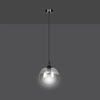 COSMO 1 BL GRAFIT 712/1 lampa wisząca szklany klosz kula zwis nowoczesny